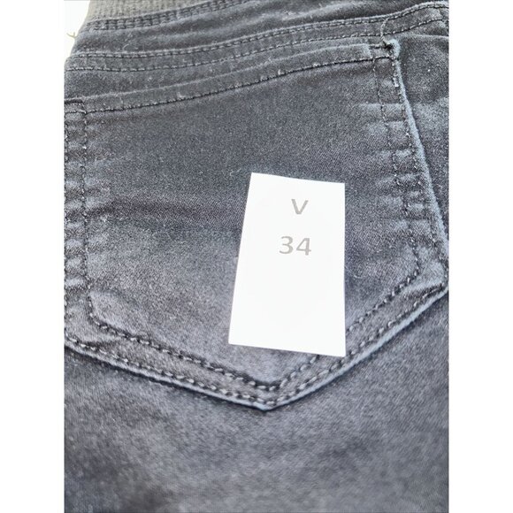 So Girls Shorts Elastic Tie Black Size 7 - Picture 6 of 6